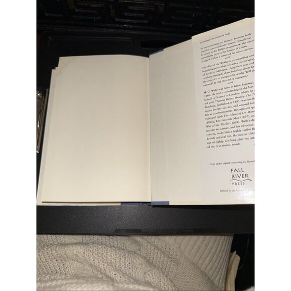 H. G. Wells Four Complete Novels 1994 Hardcover Dust Jacket DETACHED SPINE - Picture 13 of 16